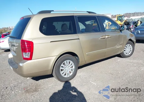 2011 Kia Sedona Lx from USA, damaged, VIN KNDMG4C74B6384863